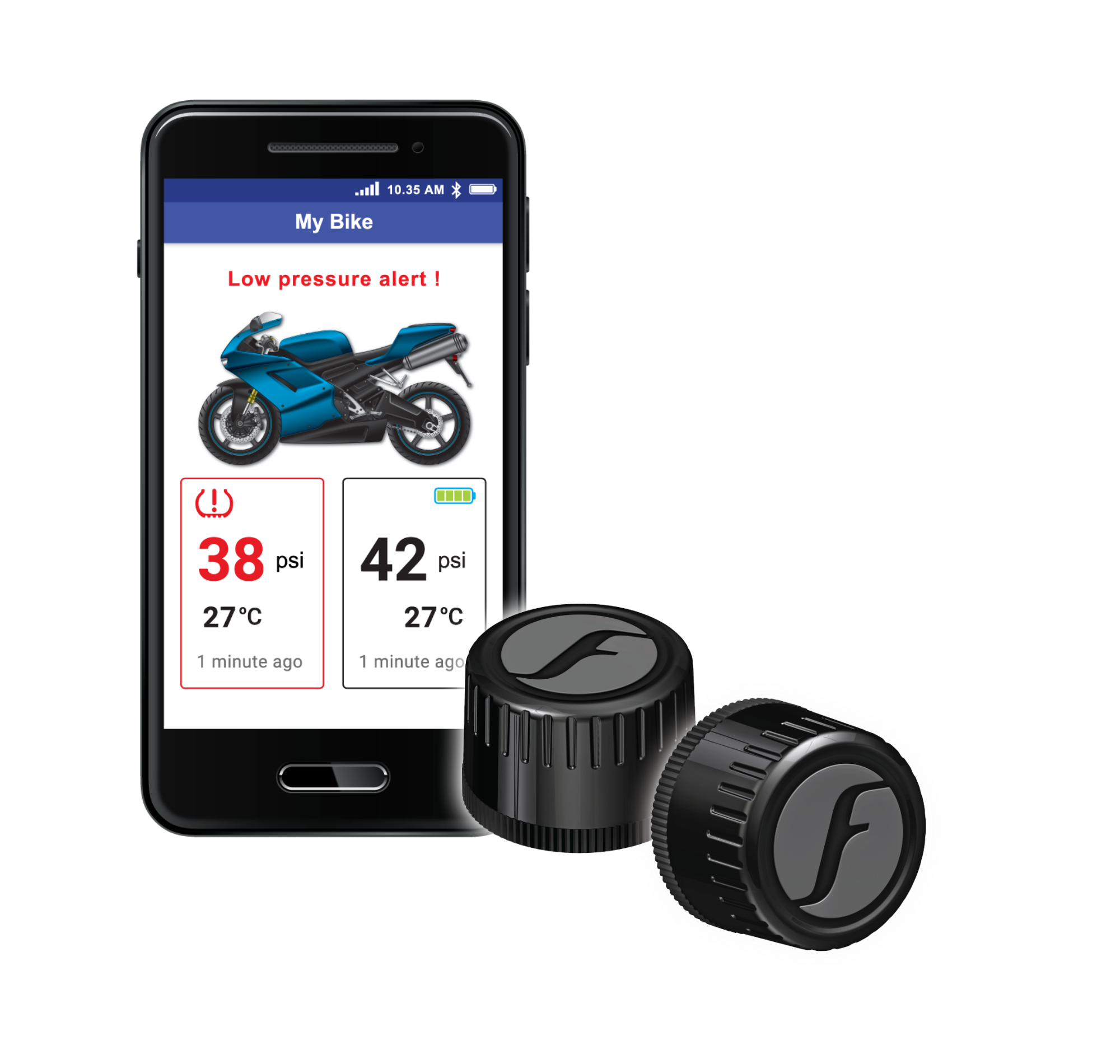 TireMinder Motorcycle TPMS