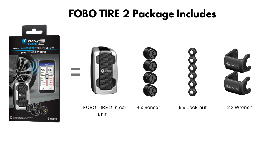 FOBO 2.0 Système de surveillance de la pression des pneus pour Spyder et  Ryker